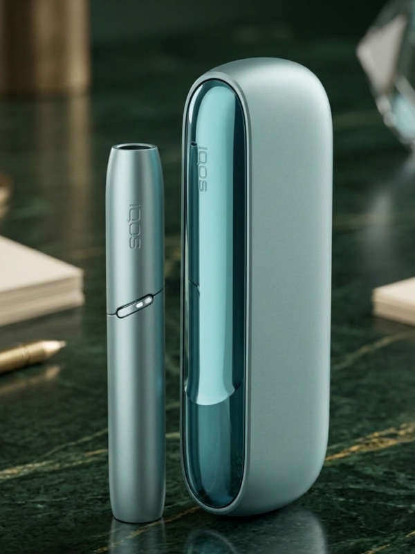 IQOS 3 DUO Lucid Teal Designed in Switzerland