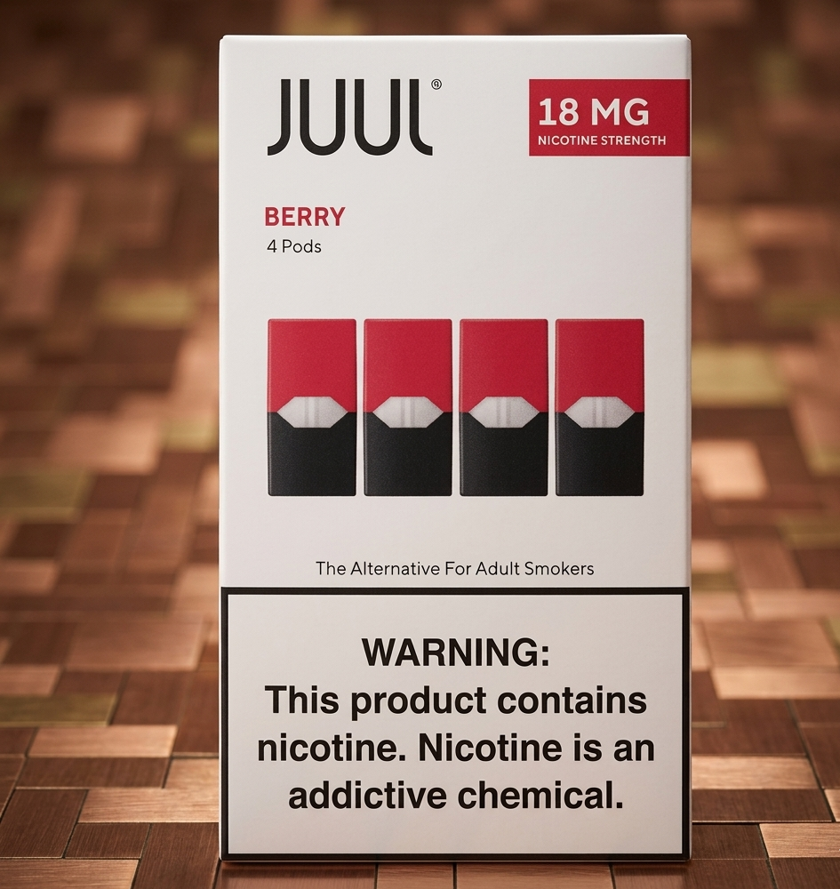 Juul Pods UAE Berry 18MG 4Pc/Pack