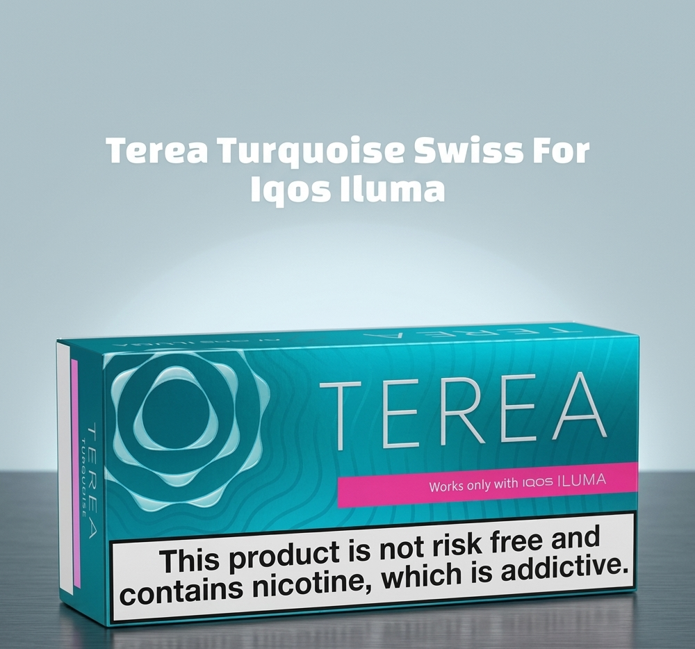 Terea Turquoise Swiss For Iqos Iluma
