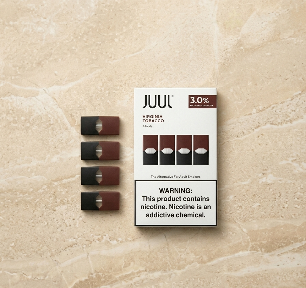 Juul Pods Virginia Tobacco 3% 4Pc/Pack
