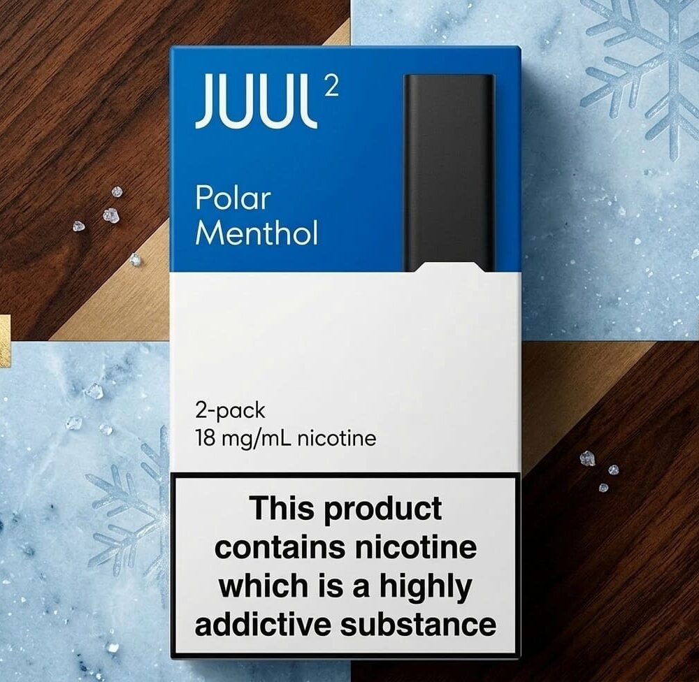 Polar Menthol Juul 2 Pods 18MG UAE