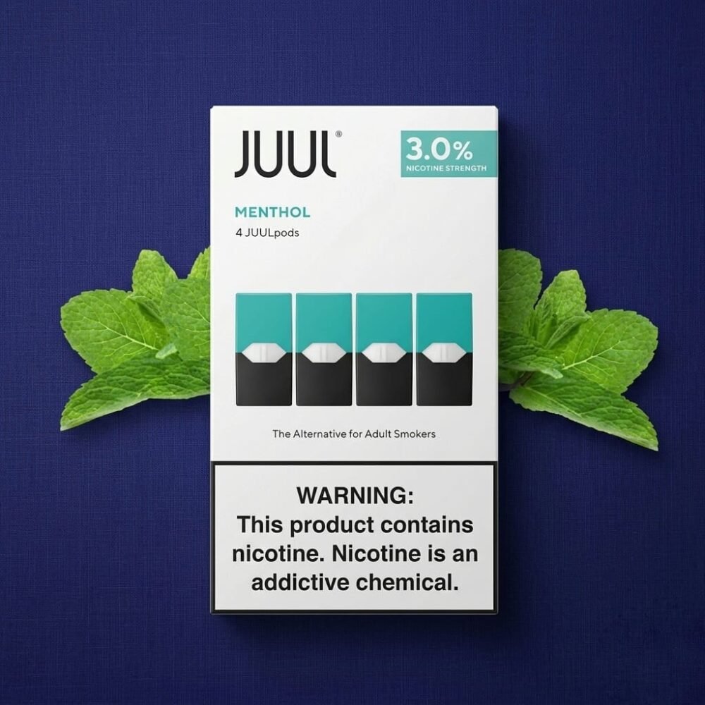 Juul Pods UAE Menthol 3% 4Pc/Pack