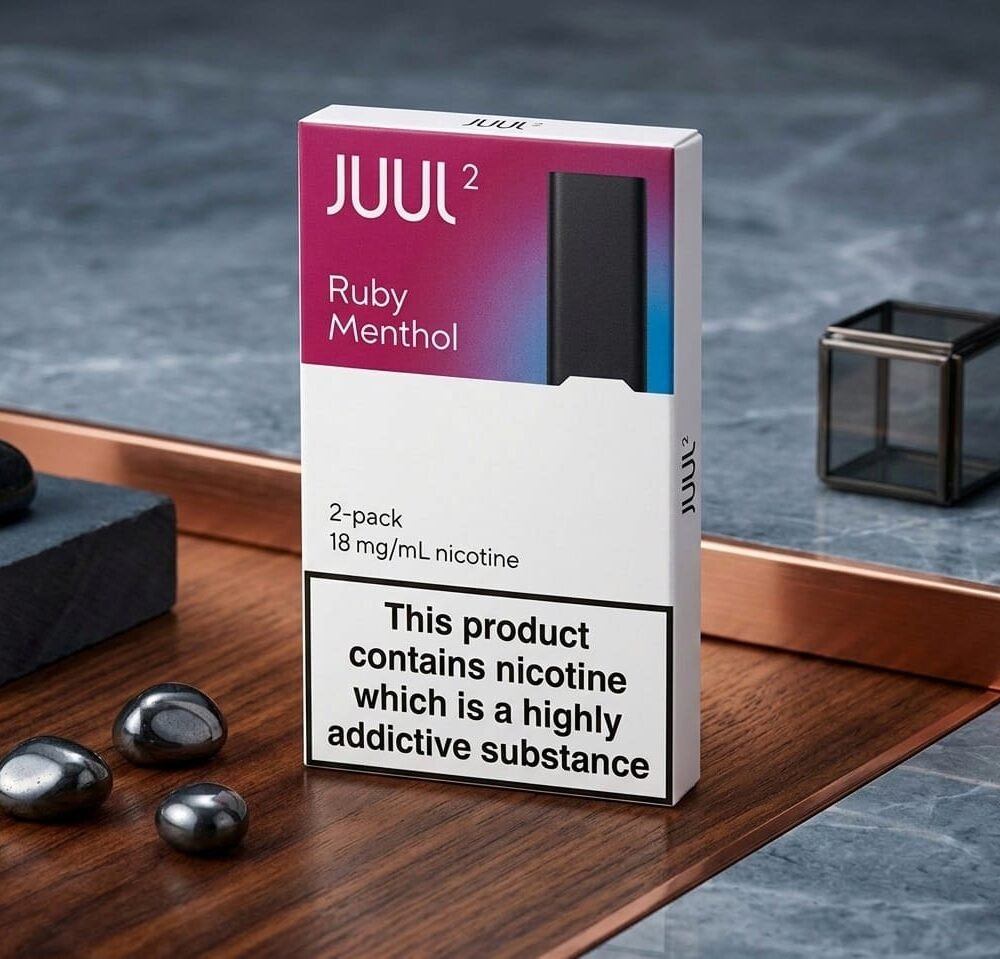Ruby Menthol Juul 2 Pods 18MG UAE