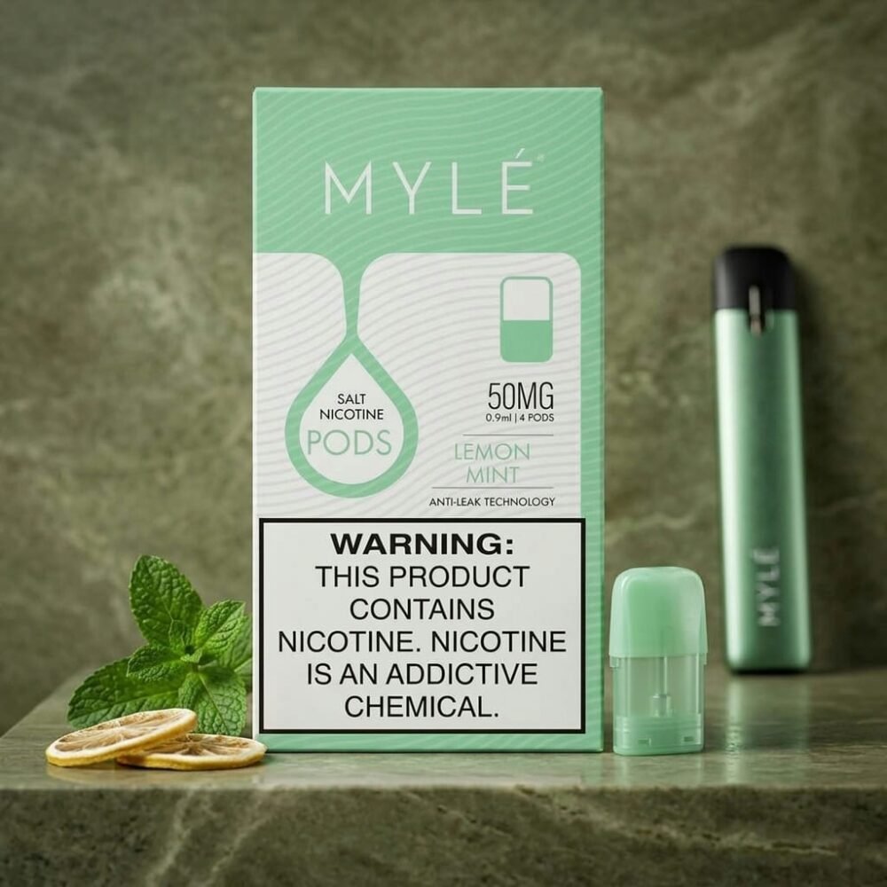 MYLÉ Vape Pods V4 Lemon Mint UAE