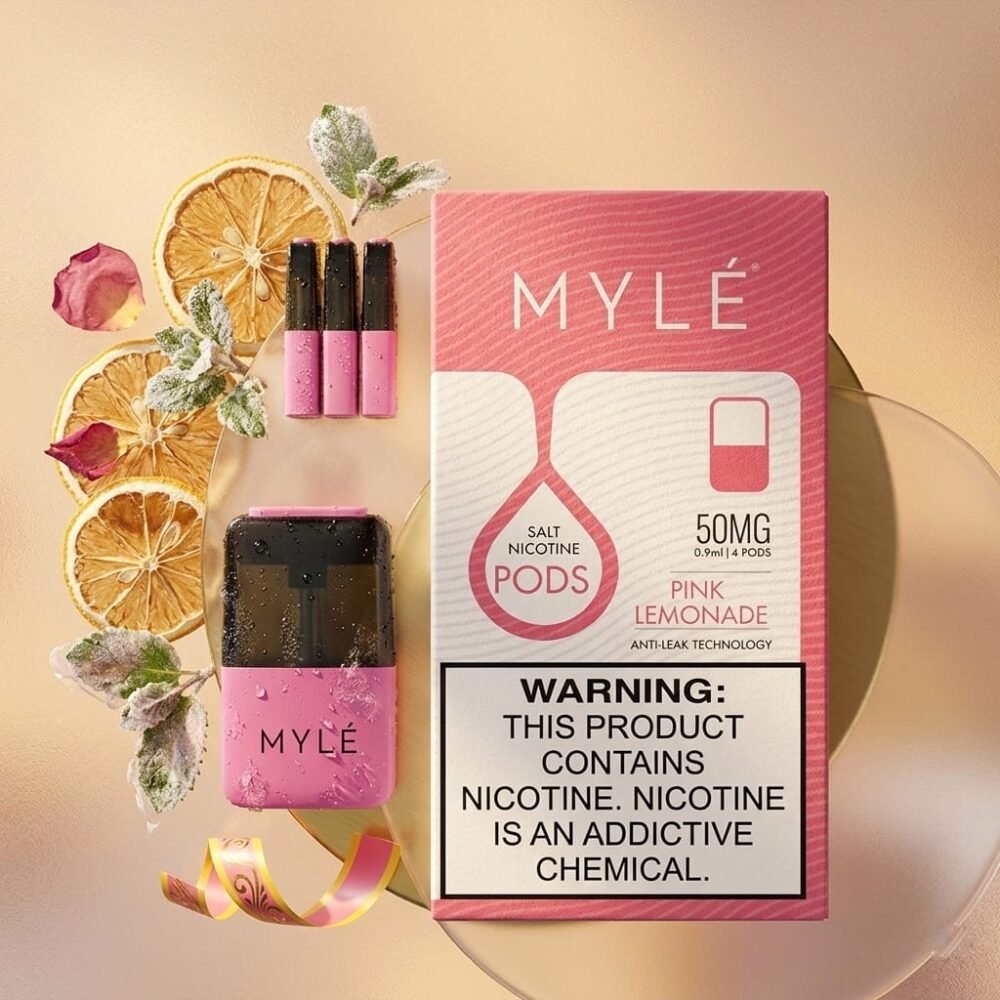 MYLÉ Vape Pods V4 Pink Lemonade